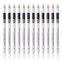 Go Ho white eyebrow eyeliner pencils set for precise brows and brightening highlight.