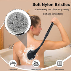 Gobiteli cepillo ducha ligero y resistente al agua para uso cómodo.