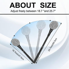 Gobiteli mango ajustable 18-25 pulgadas permite limpiar espalda, piernas y pies