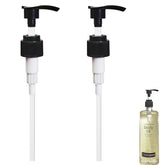Gocola dispenser pump attached to Neutrogena 16 oz bottle for precise dispensing
