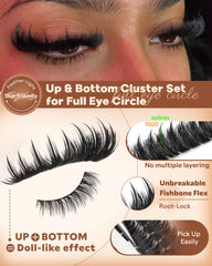 Goddvenus cruelty-free reusable lashes stay comfy and waterproof for all-day wear.
