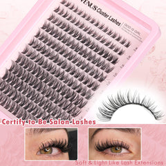 Goddvenus lash glue and seal provide a waterproof, long-lasting hold.