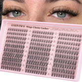 Goddvenus Lash Clusters Wispy 9-14mm natural look with seamless blend for day-to-night wear.