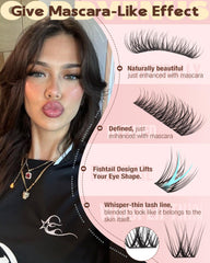 Goddvenus lash extension tweezers for precise cluster placement.