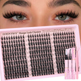 Goddvenus Manga Lash Clusters Kit with 300 pieces for versatile manga looks.