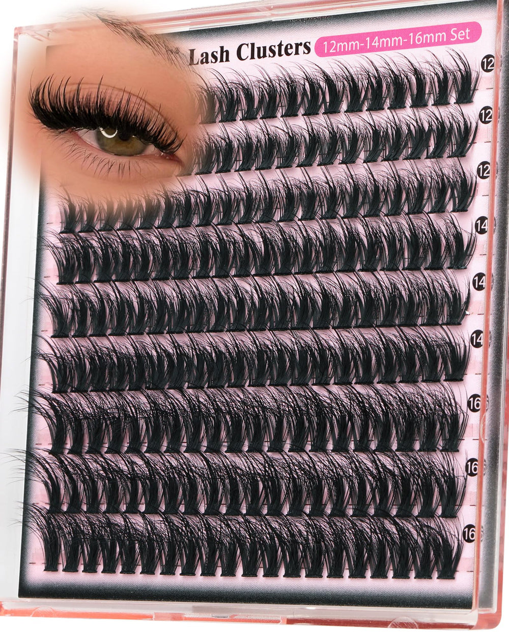 Goddvenus Spider Lash Clusters—wispy edge for dramatic yet natural volume