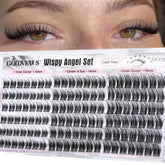 Goddvenus Wispy lash clusters 12mm for natural everyday lashes