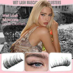 Goddvenus Wispy lash clusters 14mm for wispy definition