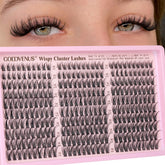 Goddvenus wispy lash clusters for easy at-home DIY lash extensions with natural volume.