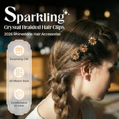 Godmifa horquilla de pelo con diamante rosa aporta brillo suave para ocasiones