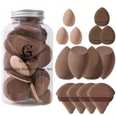 GOERTI trapezoid teardrop sponges deliver precise blending for flawless makeup application.