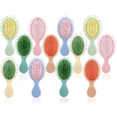 Goiio mini wet hair brush pink for gentle detangling on the go.