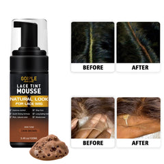 Goiple edge control wax for smooth, defined edges.