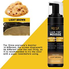 Goiple hair wax stick compact used to define edges for seamless finishing