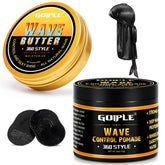 Goiple Mantequilla para Ondas 360 en bote, definición duradera para las ondas