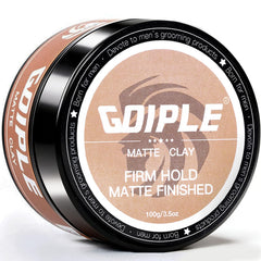 Goiple arcilla de peinado envase para control y acabado mate.