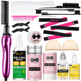 Goiple hot comb set for wigs with even heat distribution for smooth results