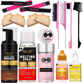 Goiple lace glue kit setup showing complete wig install essentials
