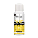 Goiple lace-melting spray bottle for invisible lace adhesion and seamless finish.
