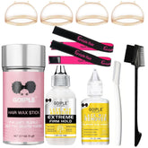 Goiple lace wig glue kit contents provide secure lace front adhesion.
