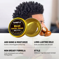 Goiple rotating head speeds up twist-outs while keeping moisture in curls.