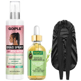 Goiple spray de trenzas con rosas para hidratación y brillo