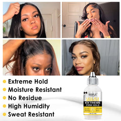 Goiple waterproof wig adhesive provides sweatproof performance during workouts.