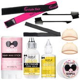 Goiple wig glue bottle provides a secure, long-lasting lace front hold.