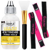 Goiple wig glue with front lace adhesion delivers secure, long-lasting hold for everyday wear.