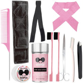 Goiple wig kit bundle showing all tools included for beginners