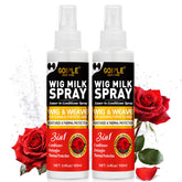 Goiple Wig Milk Spray: aplicación rápida para cabello sintético, facilita peinar sin enjuague