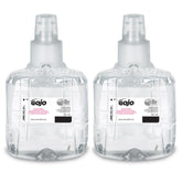 GOJO Clear and Mild Foam Handwash bottle; fragrance-free formula ideal for sensitive noses.