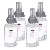 GOJO Clear & Mild refill bottle showing convenient, hygienic refills