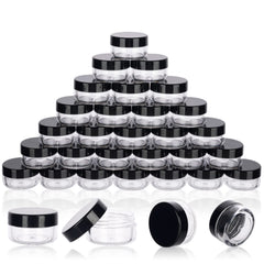 GOLACKY 5ml sample container with lid, clear and leak-resistant.