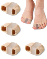 Golbylicc bunion toe separators closeup showing gentle realignment and comfort.