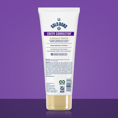 Gold Bond Age Renew Crepe Corrector en la mano para suavizar piel crepé