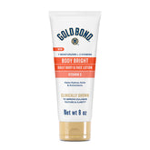 Gold Bond Body Bright, tubo de 8 onzas, cuidado diario para la piel