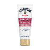 Gold Bond Crema para Pies Diabéticos frente del envase para alivio suave
