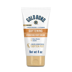 Gold Bond Crema para Pies, textura suave, suaviza pies ásperos y secos