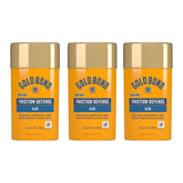 Gold Bond Friction Defense Stick in use for soothing, non-greasy protection.