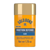 Gold Bond Friction Defense Stick being applied to skin to prevent irritation.