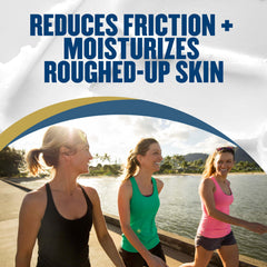 Gold Bond Friction Defense Stick in hand for easy workout application.