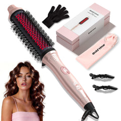 GOLD TIME infrared thermal brush with 1.65-inch barrel for fast, smooth blowouts.