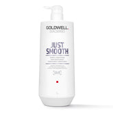 Goldwell Dualsenses Just Smooth bottle pour for easy application and frizz control