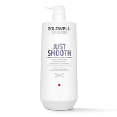 Goldwell Dualsenses Just Smooth bottle pour for easy application and frizz control