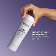 Goldwell Dualsenses Just Smooth detangling shot for easier combing