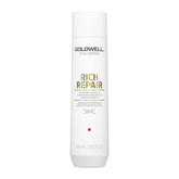 Goldwell DualSenses Rich Repair botella visible, champú restaurador para cabello dañado