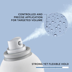 Goldwell StyleSign Root Boost Spray close-up highlights strong hold without shine