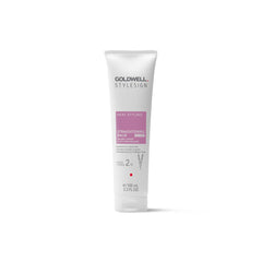 Goldwell StyleSign Straightening Balm bottle for color-safe straightening.