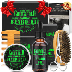 GoldWorld beard oil bottle for nightly nourishment